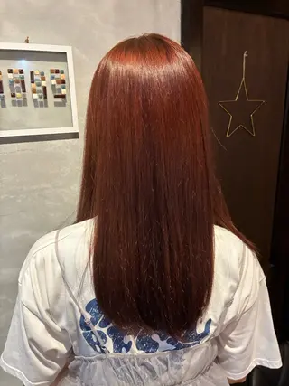 ロング wacca所属・安城/艶感カラー 🩷似合わせ🎀もえのヘアスタイル