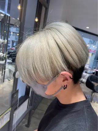 カラー メンズ NAOKI /海外風のヘアスタイル