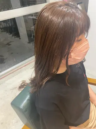 ロング 鈴木 美紅のヘアスタイル