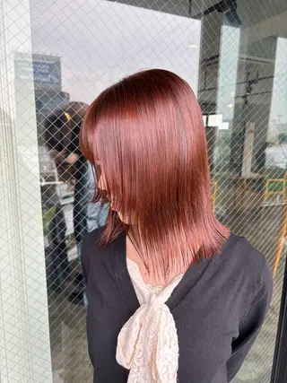 ロング カラー 💫miyu💫デザ インカラー/アレンジのヘアスタイル
