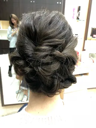 ミディアム ヘアアレンジ Minami .のヘアスタイル