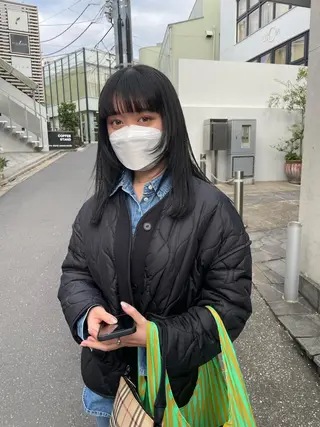 セミロング カラー 🌿髪質改善🌿艶髪 透明感🌿karenのヘアスタイル