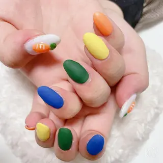 ネイル The Best Beauty受付担当のヘアスタイル