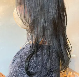 セミロング 鳳／美容室 chinaのヘアスタイル