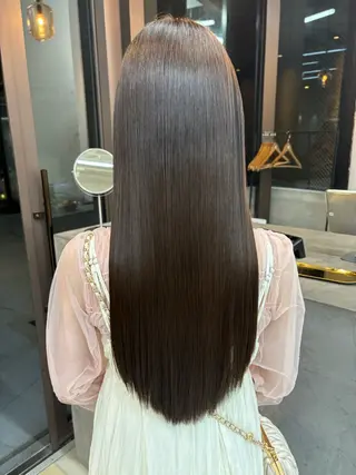ロング 艶髪ストレート/ 理美容師/ショウキのヘアスタイル