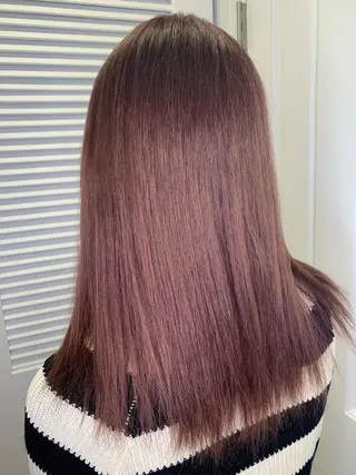 セミロング 渋谷ハイトーン/ デザインカラー阿部のヘアスタイル