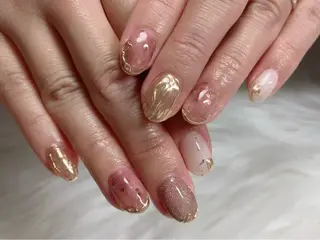 ミディアム cattleya nailのネイルデザイン