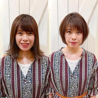 ショート Lond enikaのヘアスタイル