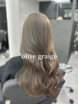 ロング カラー 心斎橋/ブリーチなし 髪質改善/レイヤーのヘアスタイル