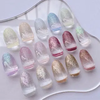 ネイル nuu 栄  /  シェアサロン所属・nuu栄 ユキ / 大人ニュアンスのネイルデザイン