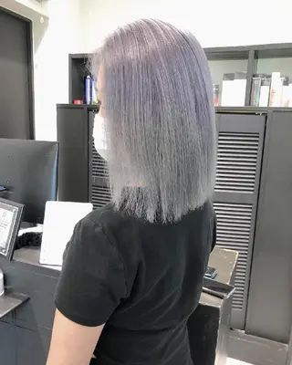 ミディアム カラー ヘアアレンジ TOMONA👑 GiseL梅田店のヘアスタイル