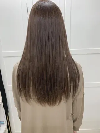 ロング カラー ハットリ /北習志野のヘアスタイル