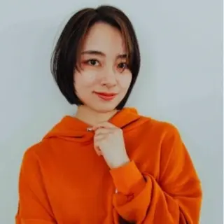 ミディアム カラー ハイトーン/ボブ/ ハイライト🌱ᩚ涼介のヘアスタイル