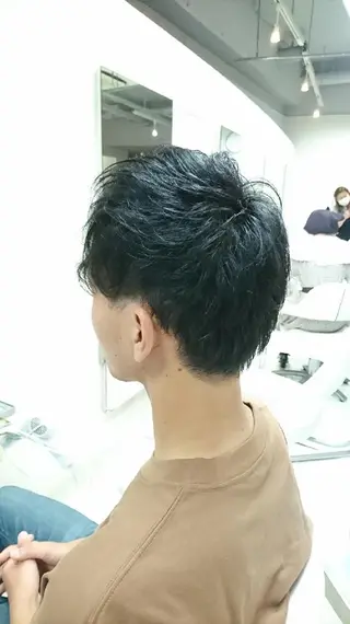 メンズ パーマ nagane sayakaのヘアスタイル