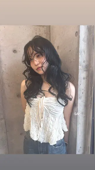 ロング saki/Insta fleur_sakiのヘアスタイル