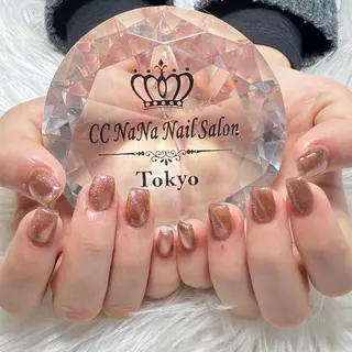 ネイル 💎CC・NaNa 韓国風ネイル🌙Cのネイルデザイン