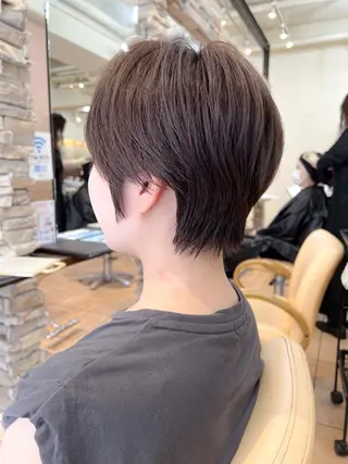 ショート 地毛風ストレート ⚡️下ノ村柊斗⚡️のヘアスタイル