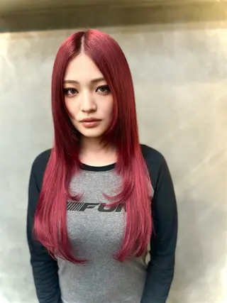 ロング tnbtokyo所属・お悩み解決❗️渋谷 シールエクステ専門のヘアスタイル