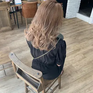 ロング カラー レイヤー/顔周り /AKARIのヘアスタイル