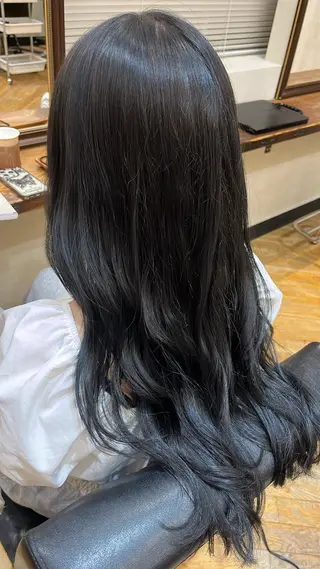 ロング カラー 北澤 直弥のヘアスタイル