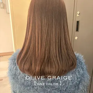 セミロング カラー ⌇🌹透明感カラー 🌹ᴍᴇɢᴜᴍɪ ⌇のヘアスタイル