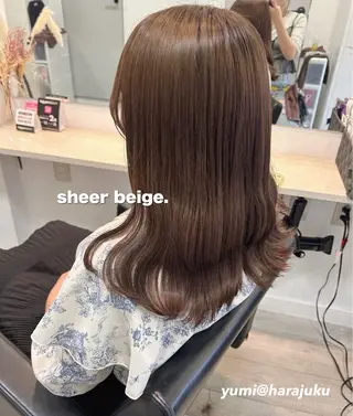ミディアム カラー パーマ ヘアアレンジ メンズ ワット 原宿のヘアスタイル