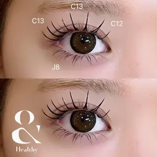 マツエク・マツパ Olivia 村上のマツエク・マツパデザイン