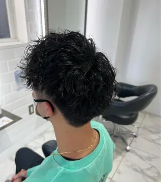 パーマ メンズ SHARE  SALON monloulou+plus所属・メンズパーマ 桐山 琉輝のヘアスタイル