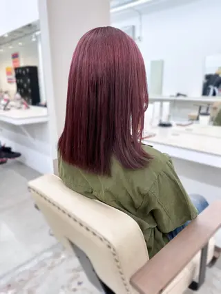 ミディアム カラー 🌼透明感艶カラー オリーブ🌼河村咲のヘアスタイル