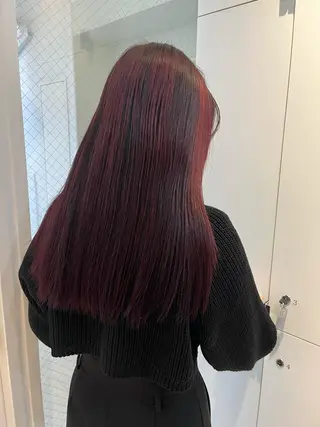 ロング カラー ヘアアレンジ stylist ◎RUKI.のヘアスタイル