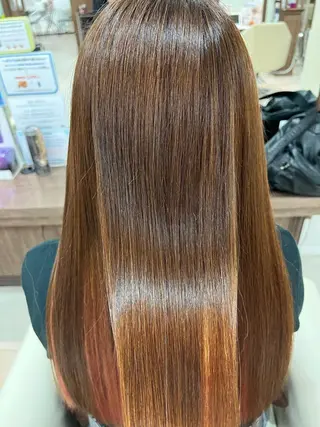 ロング カラー ✨髪質改善・縮毛矯正 専門美容室マーベルのヘアスタイル