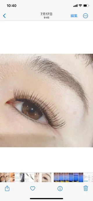 マツエク・マツパ eyelash&beauty salon Ciglio+【チリオプラス】所属・Ciglio RUIのマツエク・マツパデザイン