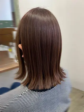ミディアム カラー 豊川/Facil/ スズキサクラのヘアスタイル