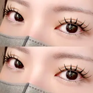 マツエク・マツパ 🦖fein. YUINA🦕⋆͛のマツエク・マツパデザイン