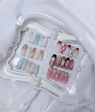 ネイル Romy moon nail 晴愛のネイルデザイン