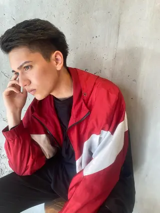 メンズ nishido ハイライト/メンズのヘアスタイル