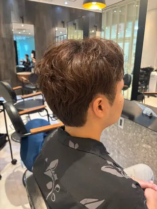 メンズ メンズ特化/ 透明感カラー/りなのヘアスタイル