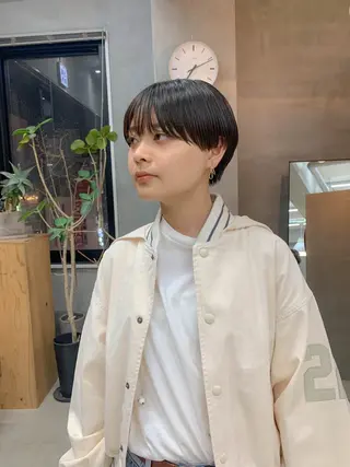 ショート tetohair 横井伴典のヘアスタイル