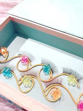 セミロング カラー パーマ ヘアアレンジ メンズ キッズ マツエク・マツパ ヘア&カフェ ♡リエットのマツエク・マツパデザイン