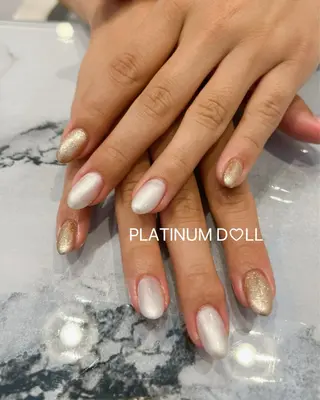 ネイル 🎀PLATINUM DOLL はな🎀のネイルデザイン