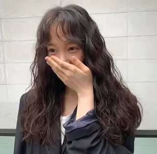 パーマ Bonheur  KAWANISHI所属・ノンダメージ 🥑mikubanのヘアスタイル