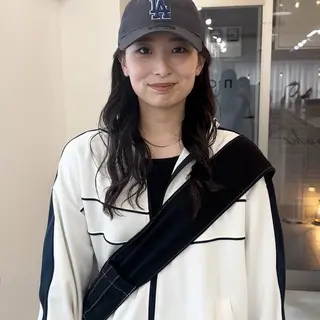 ロング カラー パーマ お洒落パーマ/ 艶カラー/michiのヘアスタイル