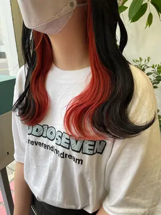 ロング カラー 【店長】インナー指名 No.1戸塚優思のヘアスタイル