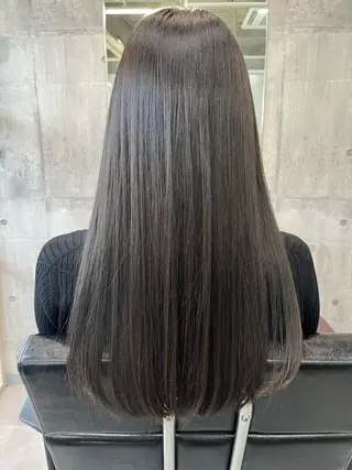 セミロング newi WASHIOのヘアスタイル