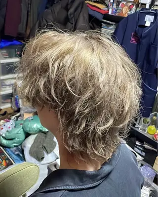 カラー メンズ 小野寺祐希人 Calbariのヘアスタイル