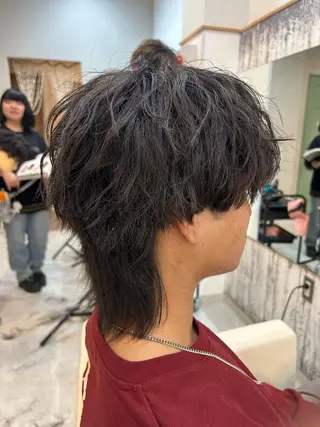 ミディアム メンズ りゅうせい ／カットモデル募集中のヘアスタイル