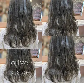 セミロング カラー パーマ ヘアアレンジ キッズ RIYA❤︎ Aujuaソムリエのヘアスタイル