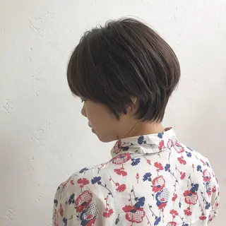 ショート 西川 仁のヘアスタイル
