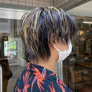 メンズ CYAN by acoron .池袋所属・メンズパーマ職人 ユキハシのヘアスタイル