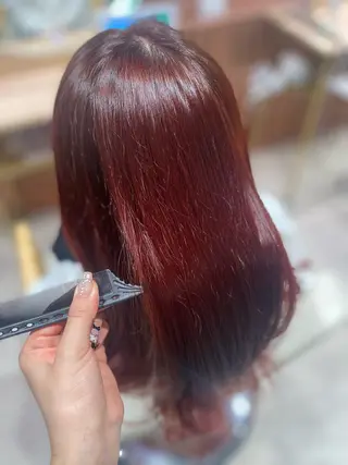 カラー zest/bis Rin ʚ🎀ɞのヘアスタイル